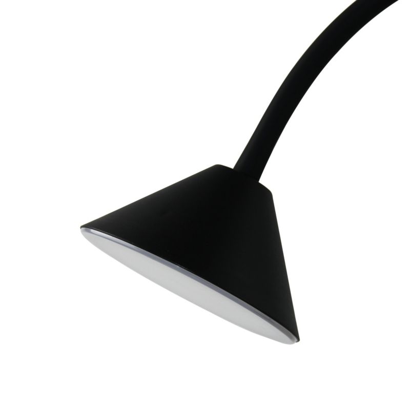 Lampka biurkowa LED czarny mat