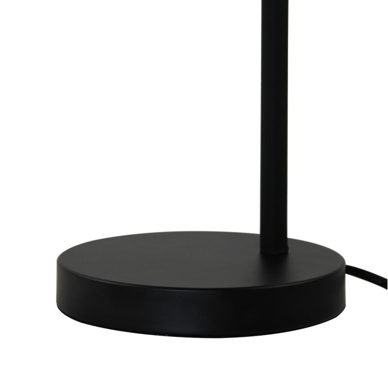 Lampka biurkowa LED czarny mat