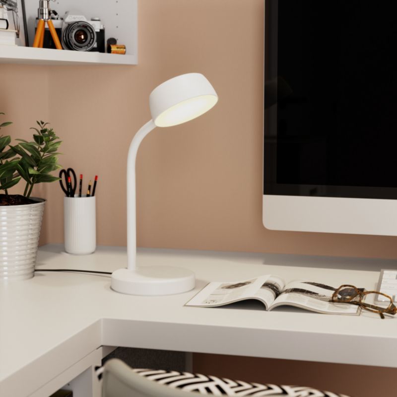 Lampka biurkowa LED GoodHome Auklet 4,5 W 3000 K biała