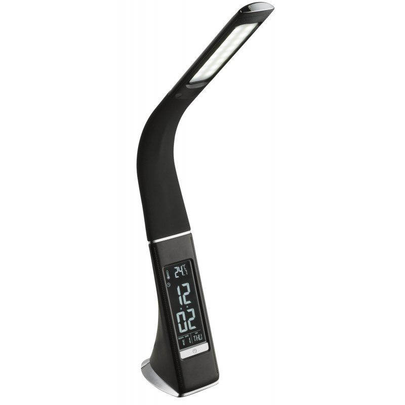 Lampka biurkowa LED SOPHIE 58334 czarna/chrom 6,5W Globo 1 szt.