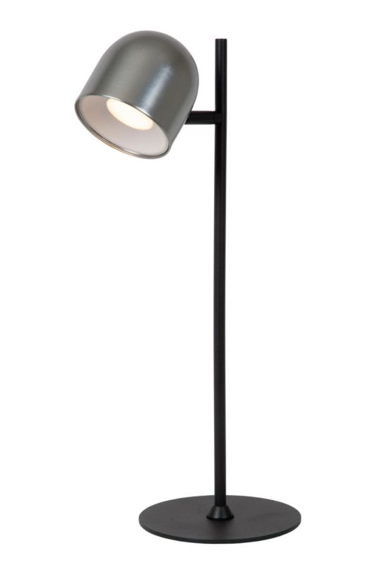 Lampka biurkowa Lucide SKANSKA RECH szaro-czarna LED 3W 3000-6000K 350lm IP44 wym:46x21x16cm - 1 szt.