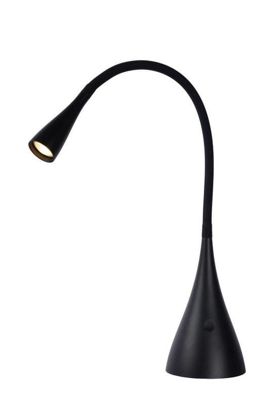Lampka biurkowa Lucide Zozy czarna LED 3W 3000K 250lm  IP20 wym: 48.5 x 11.2 x 11.2 cm tworzywo sztuczne - 1 szt.