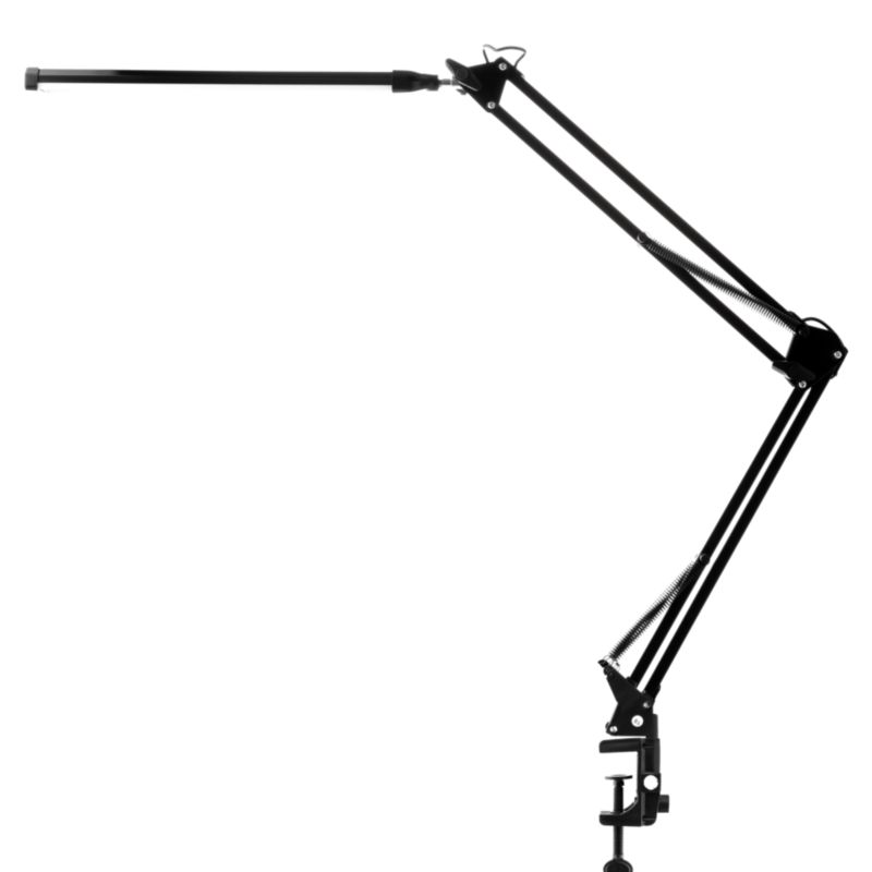 Lampka Biurkowa Lumiled Kreślarska Stołowa LED 8W CCT USB Ściemnialna Czarna 1 szt.