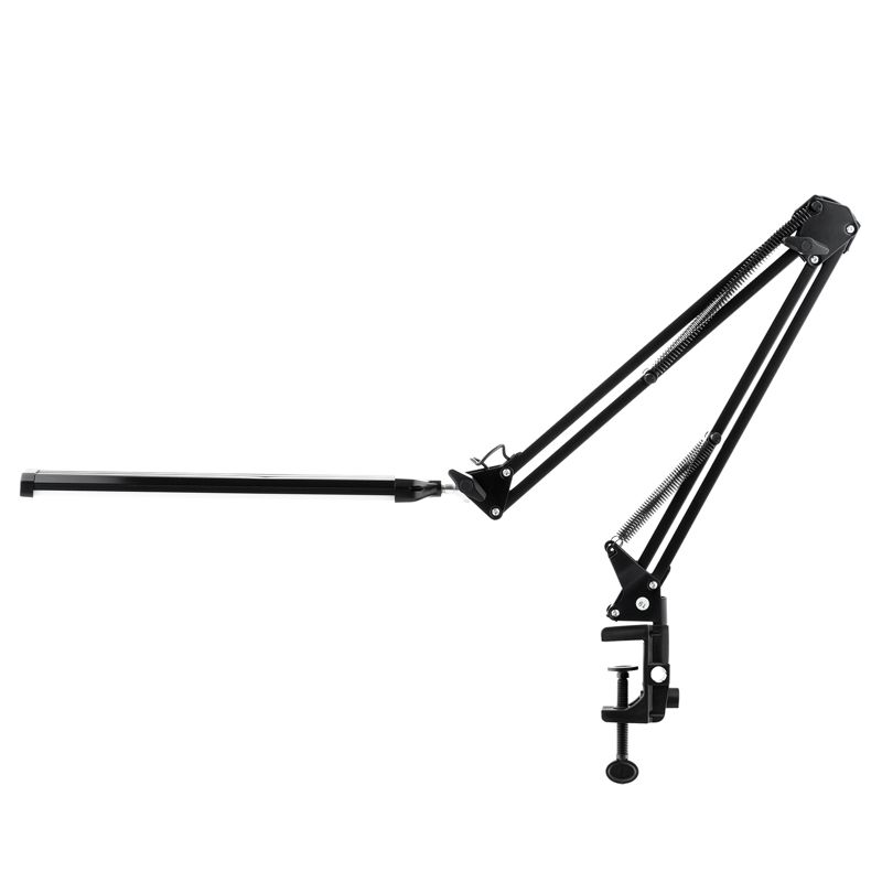 Lampka Biurkowa Lumiled Kreślarska Stołowa LED 8W CCT USB Ściemnialna Czarna 1 szt.