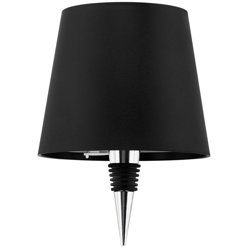 Lampka Biurkowa Lumiled Stołowa Nocna Korek do Butelki Wina USB CCT 3 Barwy Czarna 1 szt.