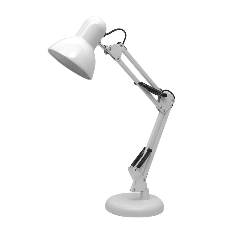 Lampka biurkowa Milagro Nexa 1 x E27 biała