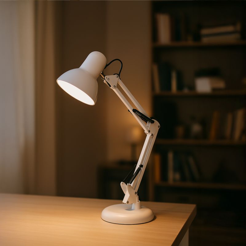 Lampka biurkowa Milagro Nexa 1 x E27 biała