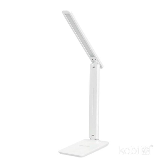 Lampka biurkowa nowoczesna Kobi NOBLITE biała LED 7W biały zmienny Od 2700 do 6000K 460lm IP20 - 1 szt.