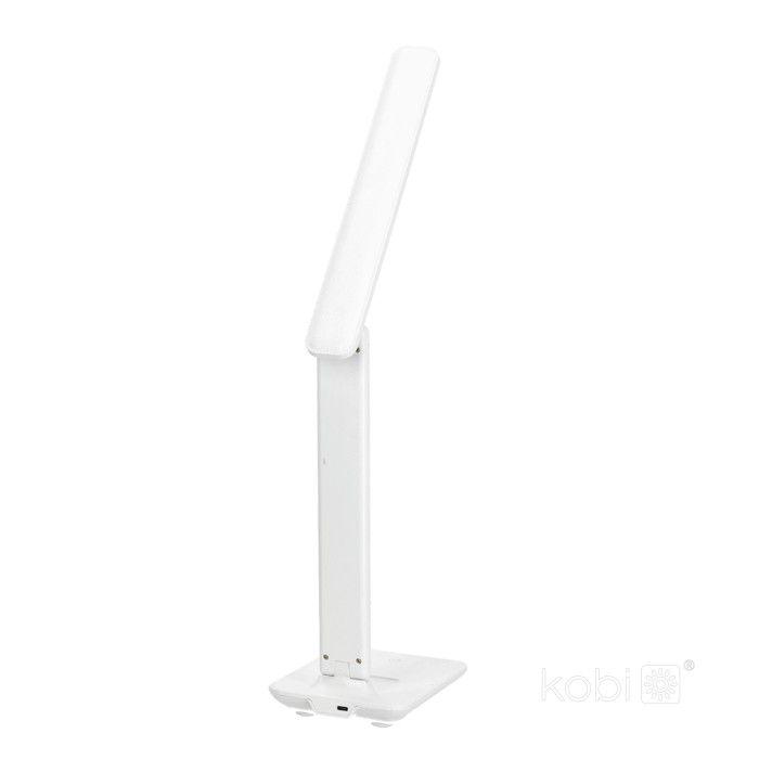 Lampka biurkowa nowoczesna Kobi NOBLITE biała LED 7W biały zmienny Od 2700 do 6000K 460lm IP20 - 1 szt.