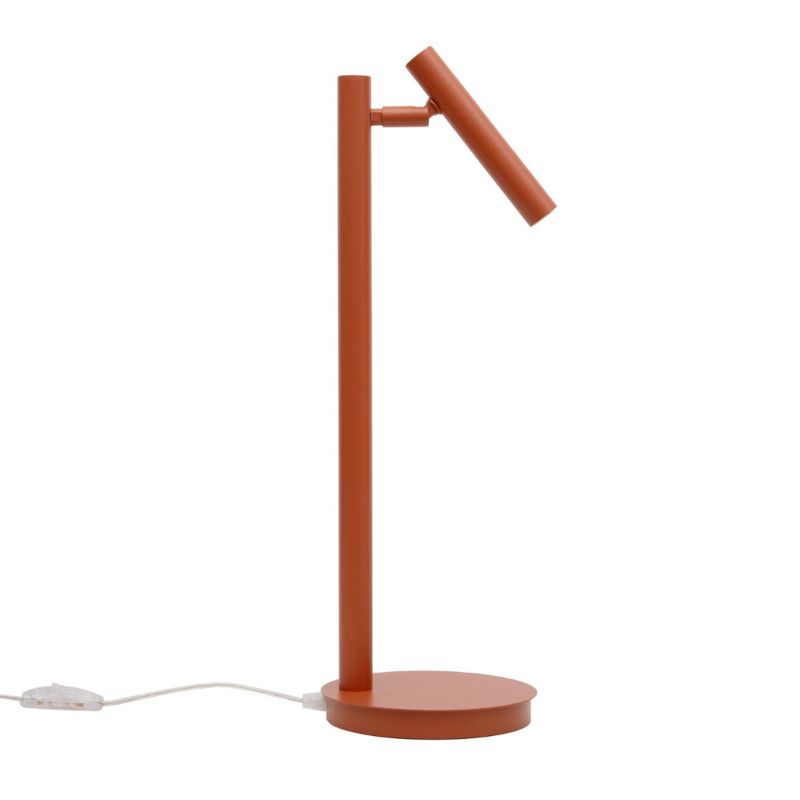 Lampka biurkowa nowoczesna Sigma Lighting SOPEL ceglana 1xG9x3W IP20 wym:48x16x19cm - 1 szt.