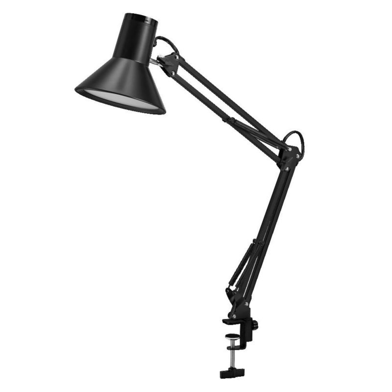 Lampka Biurkowa Osram Office Line Szkolna Oprawa Stołowa Kreślarska LED Ściemnialna 9W 3000K 393lm Czarny 1 szt.