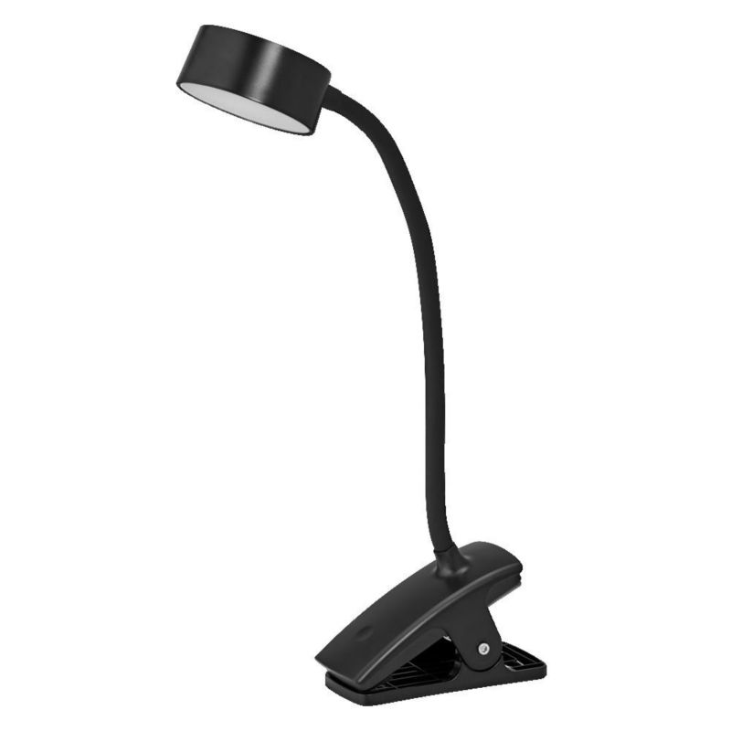 Lampka Biurkowa Osram Office Line Szkolna Stołowa Kreślarska LED Ściemnialna 4.8W CCT 221lm Czarny 1 szt.