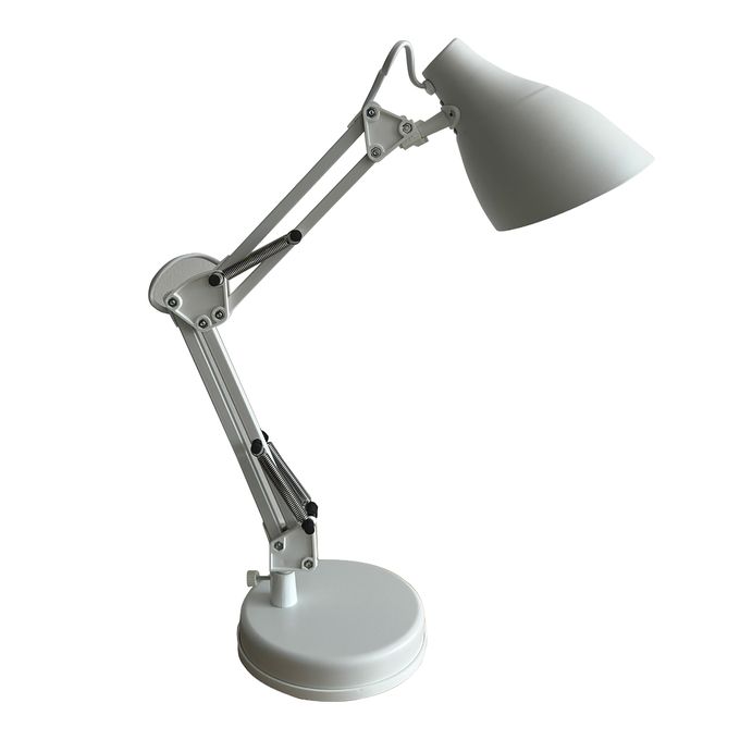 Lampka Biurkowa Osram Panan Classic Pixar E27 Biała z Regulowanym Ramieniem 1 szt.