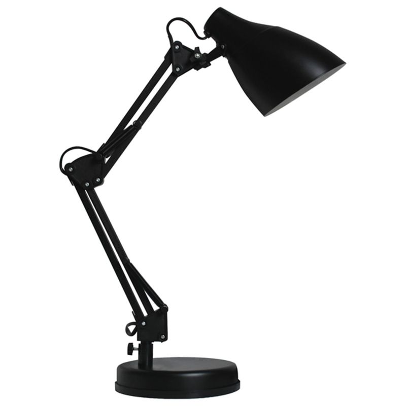 Lampka Biurkowa Osram Panan Classic Pixar E27 Czarna z Regulowanym Ramieniem 1 szt.
