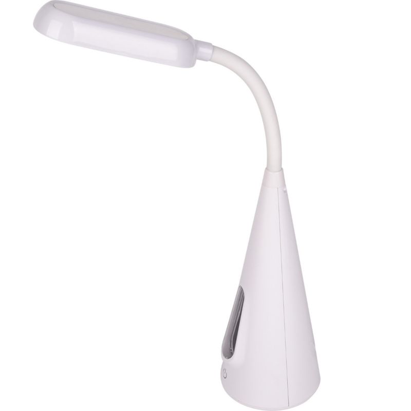 Lampka biurkowa Polux Multi biała LED 7W 3000K 250lm  IP20 wym: 47.2 x 9 x 9.2 cm tworzywo sztuczne - 1 szt.