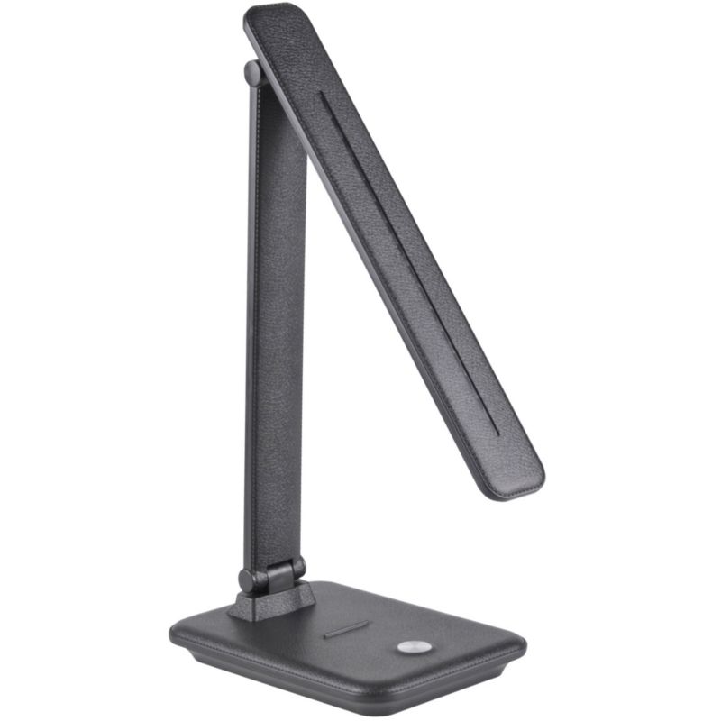 Lampka biurkowa Polux Vinto  czarna LED 8W 3000K-6500K 790lm  IP20 wym: 33 x 17 x 17 cm tworzywo sztuczne - 1 szt.