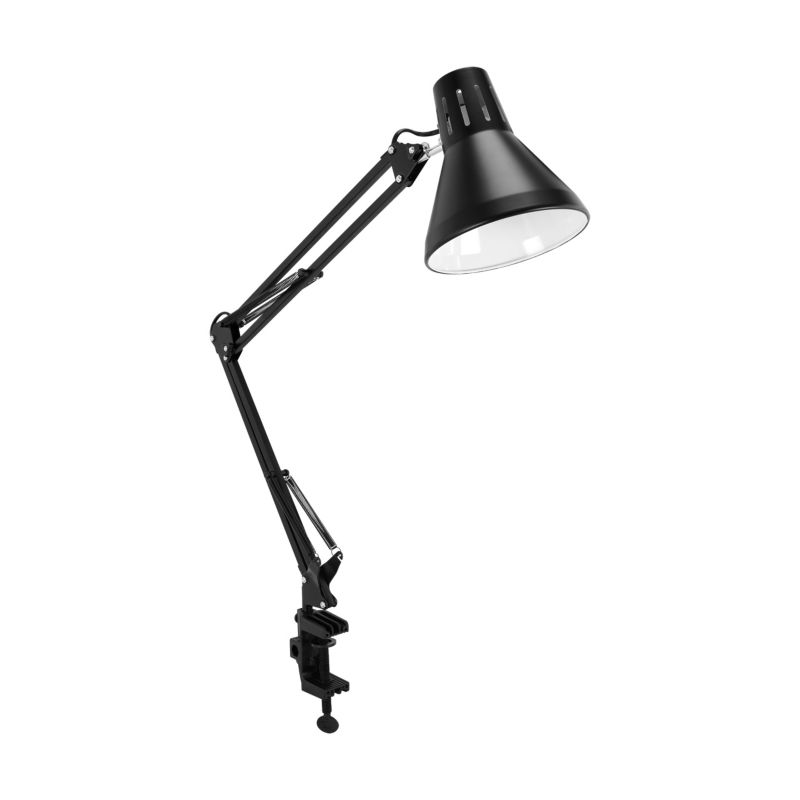 Lampka biurkowa przykręcana do blatu Struhm GRAFEN czarna 1xE27x40W IP20 wym:80x15x23cm - 1 szt.