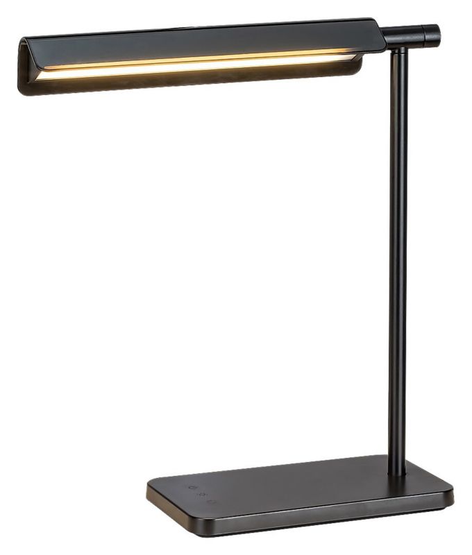 Lampka biurkowa Rabalux Horus czarna LED 7W 3000-6500K 530lm  IP20 wym: 32.5 x 29 x 29 cm metal - 1 szt.