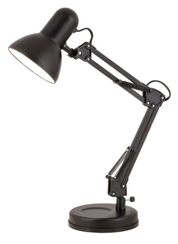 Lampka biurkowa Rabalux Samson czarna  1 x E27 x 60W IP20 wym: 49 x 37 x 37 cm metal - 1 szt.
