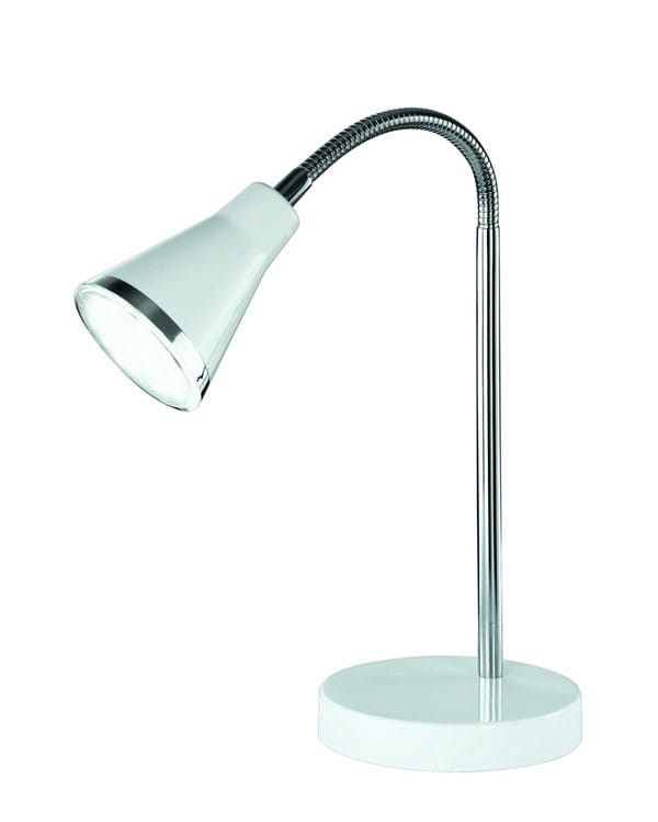 Lampka biurkowa RL Arras biała LED 3.8W 3000K 350lm  IP20 wym: 38 x 11.5 x 11.5 cm tworzywo sztuczne - 1 szt.