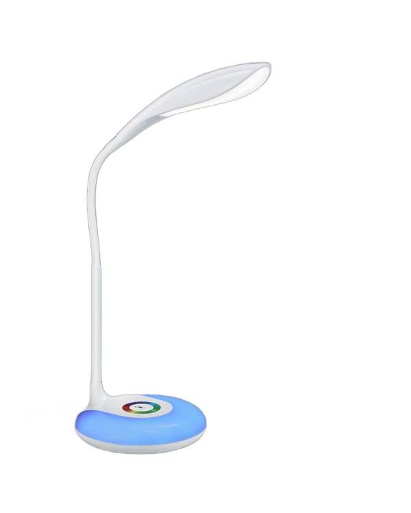 Lampka biurkowa RL Krait biała LED 5W 3000K 300lm  IP20 wym: 34 x 12.5 x 12.5 cm tworzywo sztuczne - 1 szt.