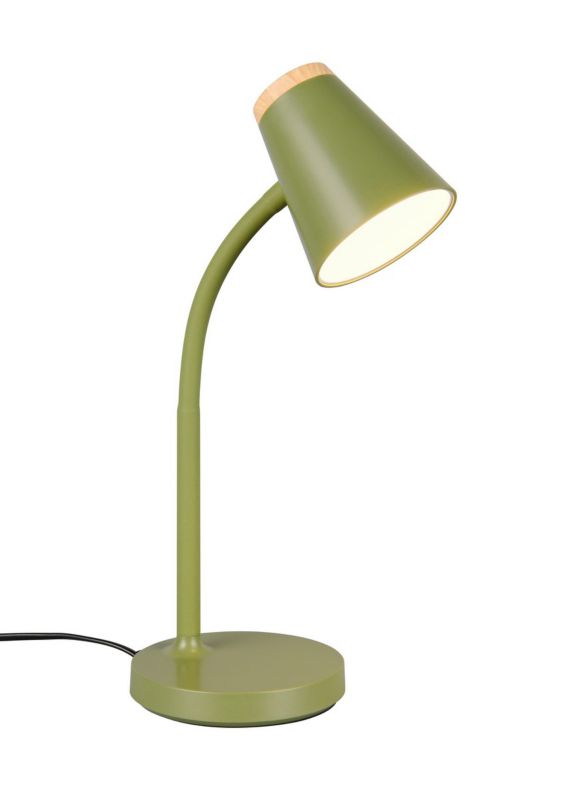 Lampka biurkowa RL PONGO zielona LED 4.5W 3000K 500lm IP20 wym:36x13x13cm - 1 szt.