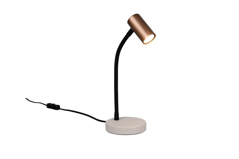 Lampka biurkowa RL TARYN beżowa 1xGU10 minix5W IP20 wym:28x12x18cm - 1 szt.