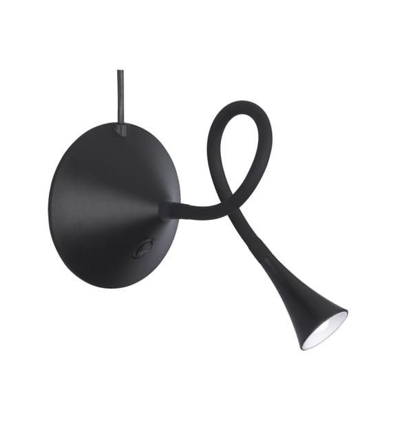 Lampka biurkowa RL Viper czarna LED 3W 3000K 260lm  IP20 wym: 31.8 x 13.5 x 13.5 cm tworzywo sztuczne - 1 szt.