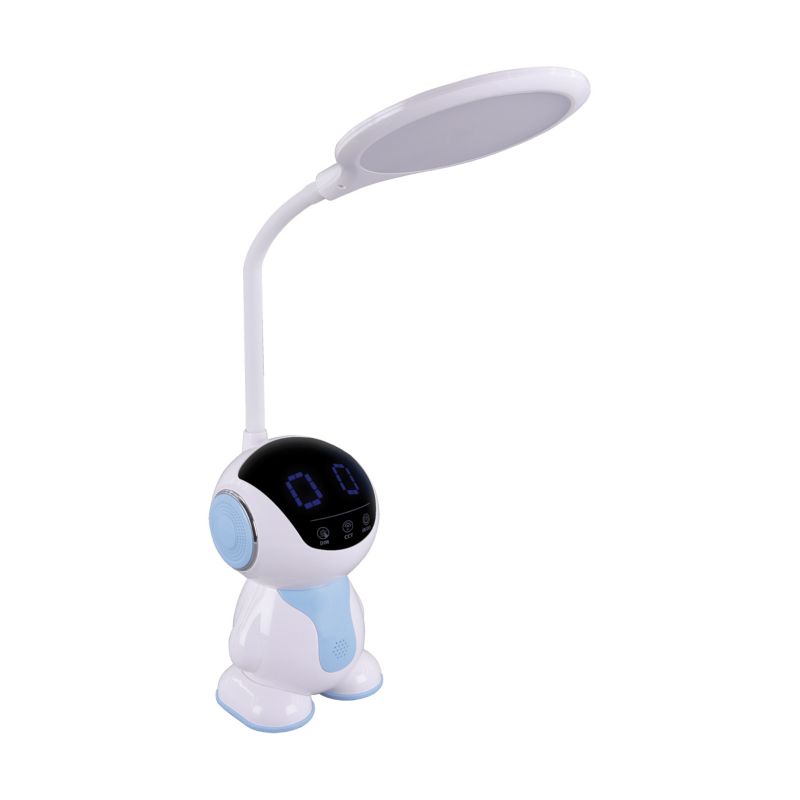 Lampka biurkowa robot dotykowa Struhm BINAR biało-niebieska LED 7W 3000K/4100K/6500KK 560lm IP20 wym:35x13,5x26cm - 1 szt.