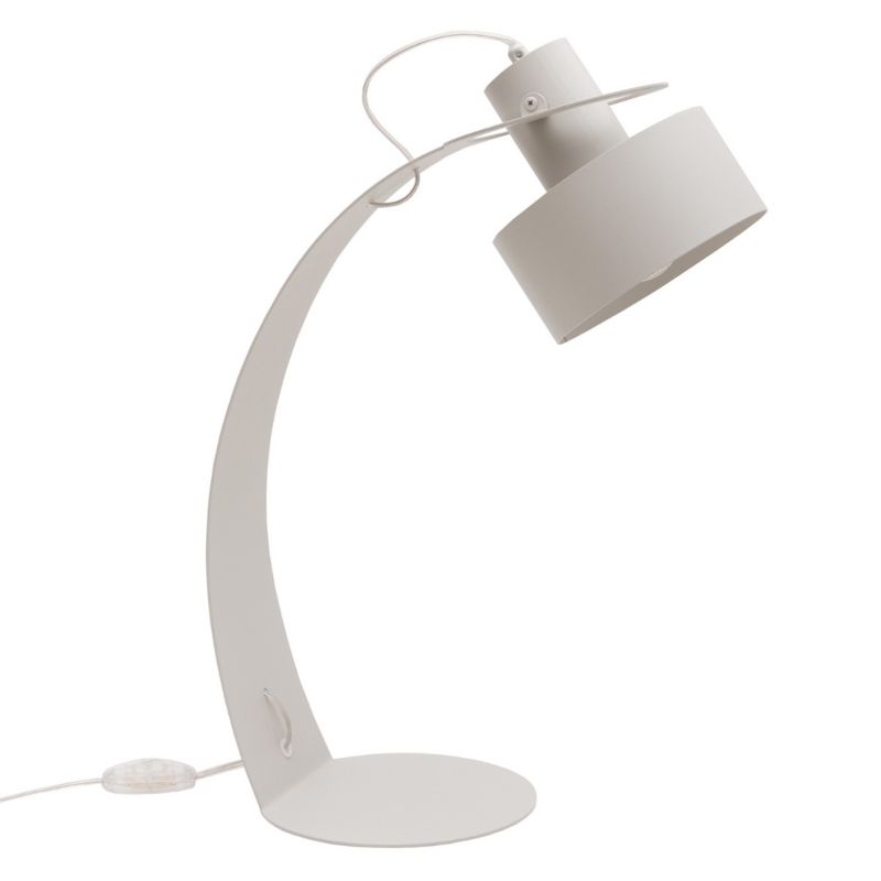 Lampka biurkowa  Sigma Lighting RIF jasno-szara 1xE27x15W IP20 wym:52x18x25cm - 1 szt.