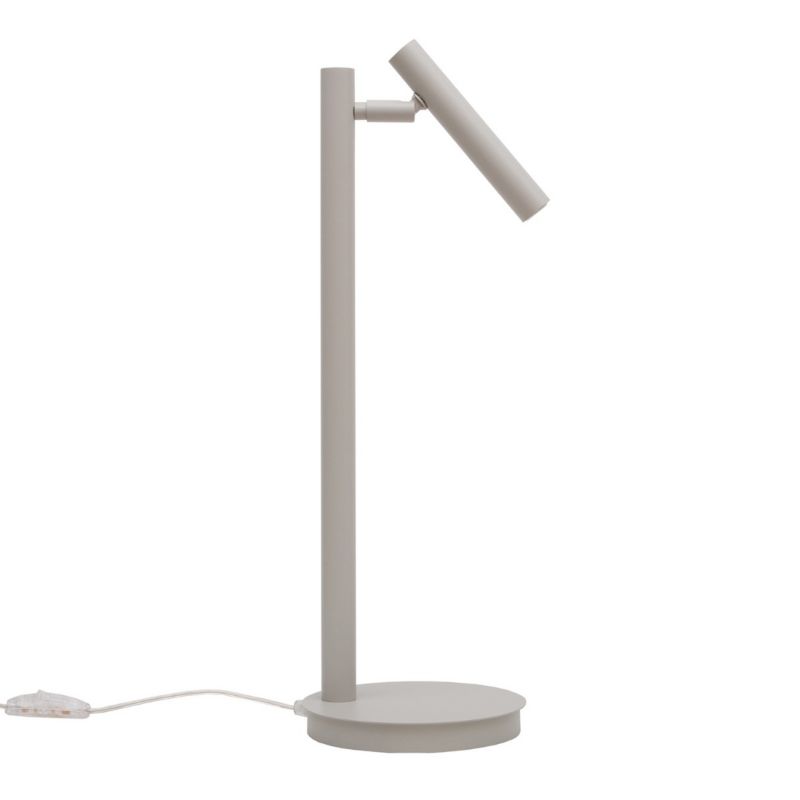 Lampka biurkowa  Sigma Lighting SOPEL jasno-szara 1xG9x3W IP20 wym:48x16x19cm - 1 szt.