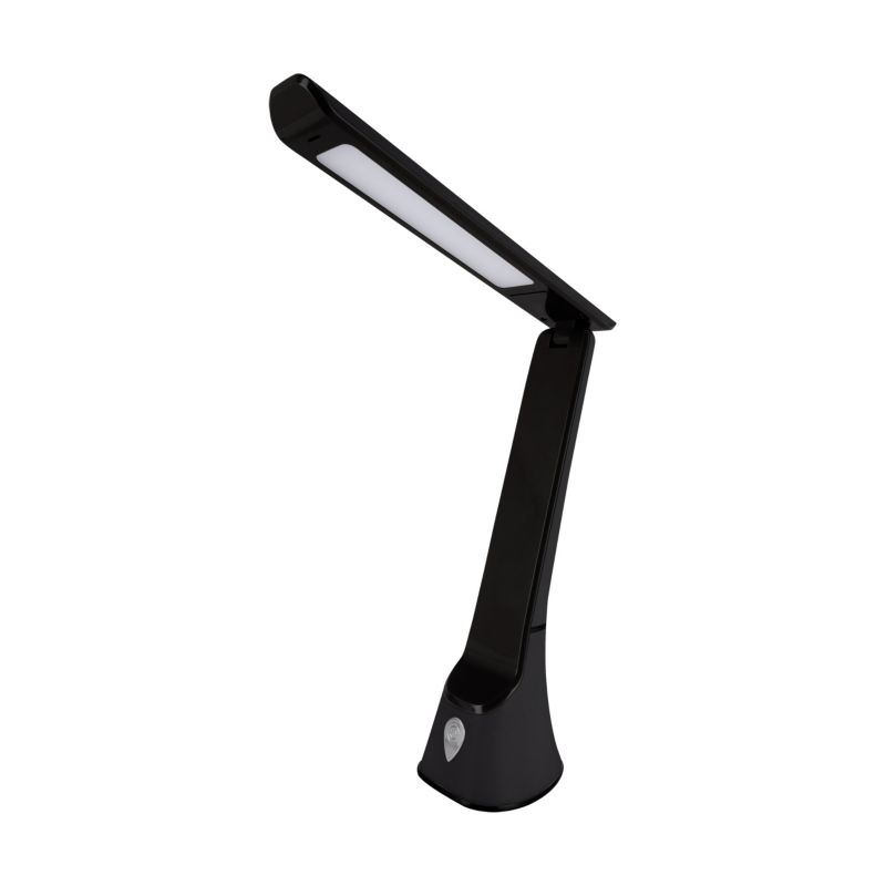 Lampka biurkowa składana dotykowa Struhm GIBON czarna LED 8W 2700K/4400K/6500KK 280lm IP20 wym:29,5x7,7x24,5cm - 1 szt.