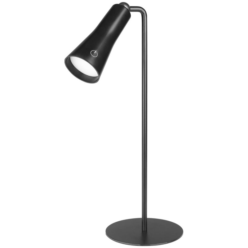 Lampka biurkowa stołowa LED MasterLED Magneto 5W 4000K akumulator czarna 1 szt.