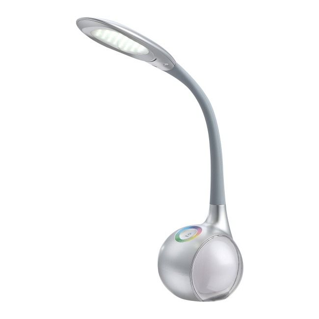 Lampka biurkowa Tarron LED 5 W srebrna