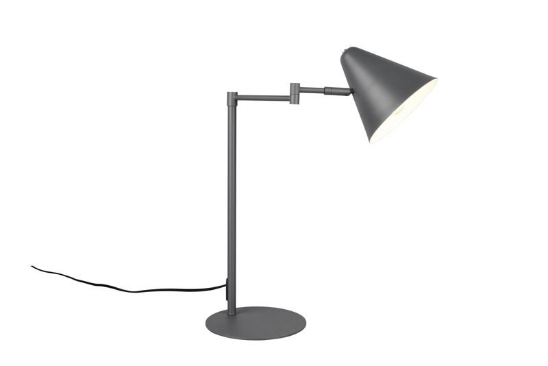 Lampka biurkowa Trio COSIMA antracytowy 1xE14x10W IP20 wym:50,5x41,5x18cm - 1 szt.