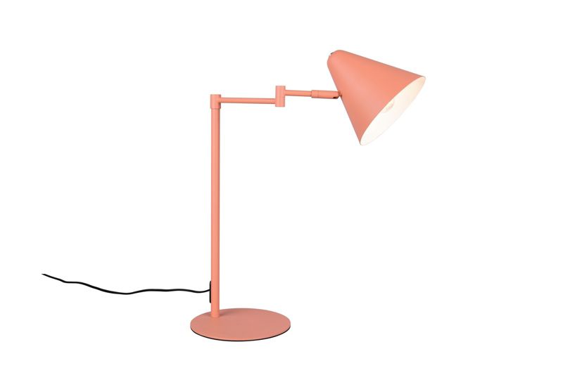 Lampka biurkowa Trio COSIMA morelowa 1xE14x10W IP20 wym:50,5x41,5x18cm - 1 szt.