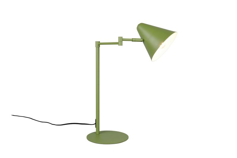 Lampka biurkowa Trio COSIMA zielona 1xE14x10W IP20 wym:50,5x41,5x18cm - 1 szt.