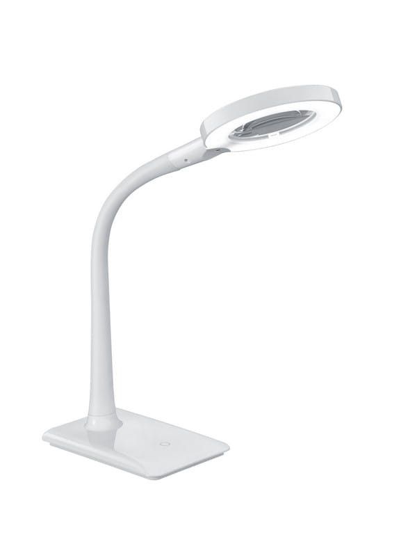 Lampka biurkowa Trio Lupo biała LED 5W 3500K 550lm  IP20 wym: 35 x 13.5 x 13.5 cm tworzywo sztuczne - 1 szt.