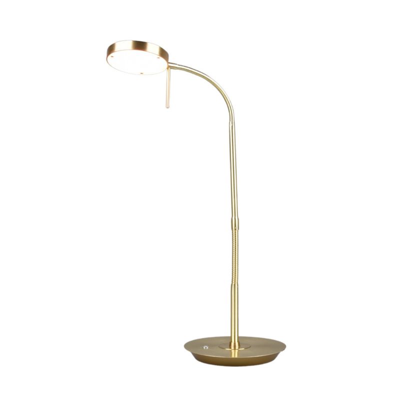 Lampka biurkowa Trio Monza złota LED 12W 2300-4000K 1400lm  IP20 wym: 57 x 19 x 46 cm metal - 1 szt.