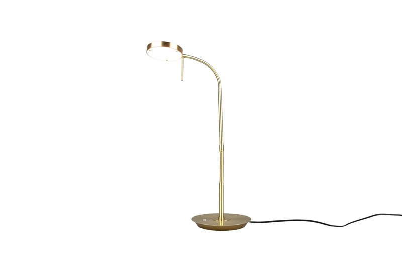 Lampka biurkowa Trio NEMIO mosiądz matowy LED 12W 2300/3000/4000K 1400lm IP20 wym:57x19x46cm - 1 szt.
