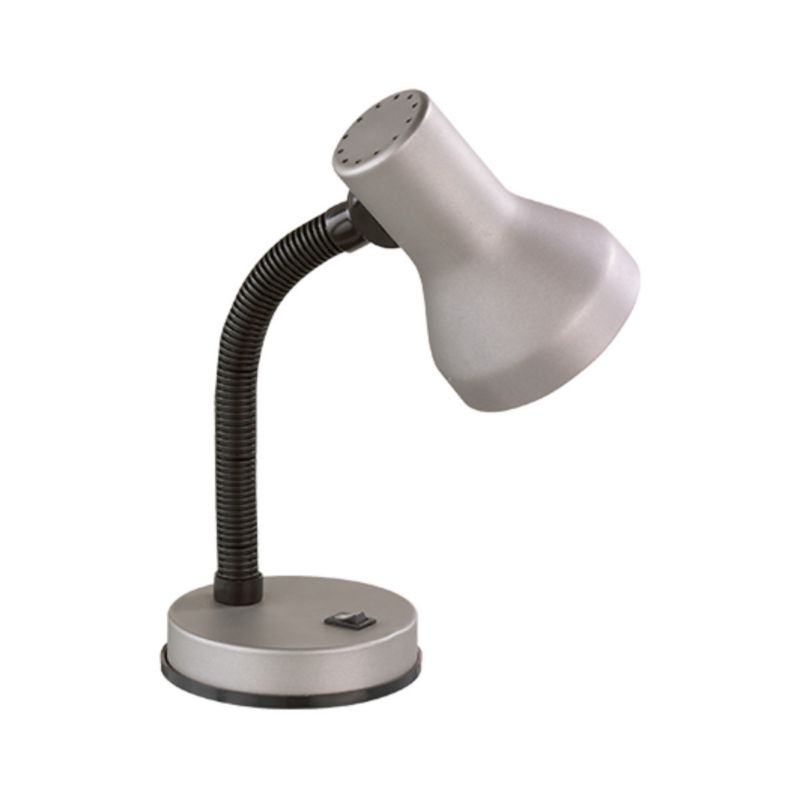 Lampka biurkowa Trio Pronto szara  1 x E27 x 18W IP20 wym: 30 x 13.1 x 13.1 cm metal - 1 szt.