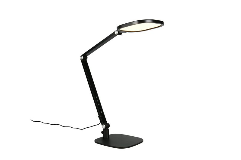 Lampka biurkowa Trio SERVO czarny matowy LED 13.5W 3000-6500K 1400lm IP20 wym:75x18x18cm - 1 szt.