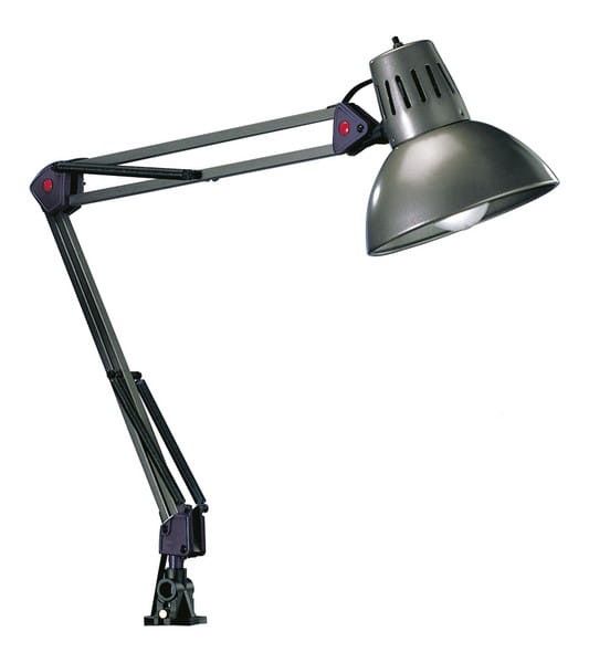 Lampka biurkowa Trio Tajo szara  1 x E27 x 40W IP20 wym: 73.5 x 16.8 x 51 cm metal - 1 szt.