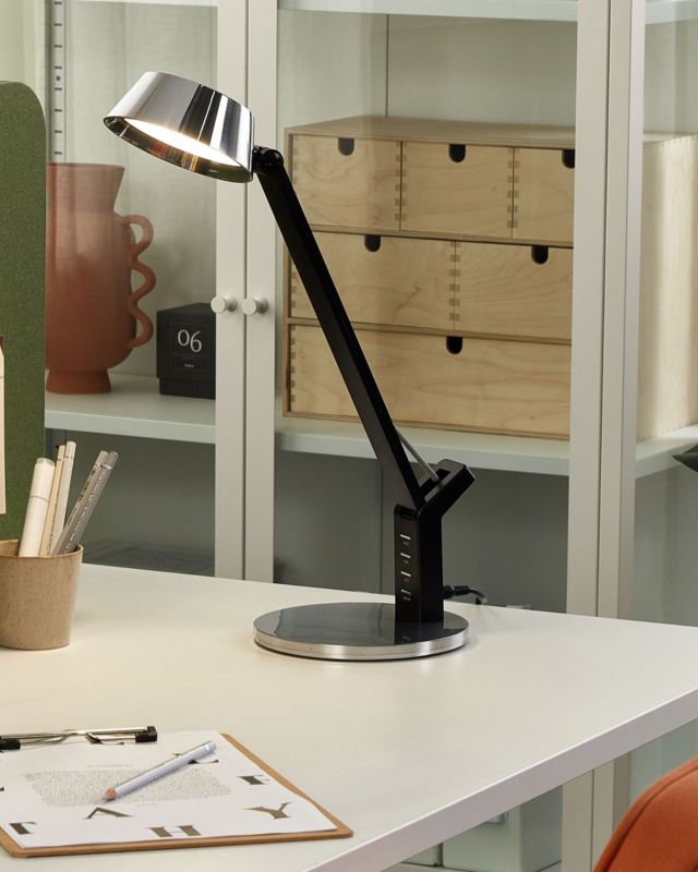 Lampka biurowa Chamaeleon Srebrny 1szt.