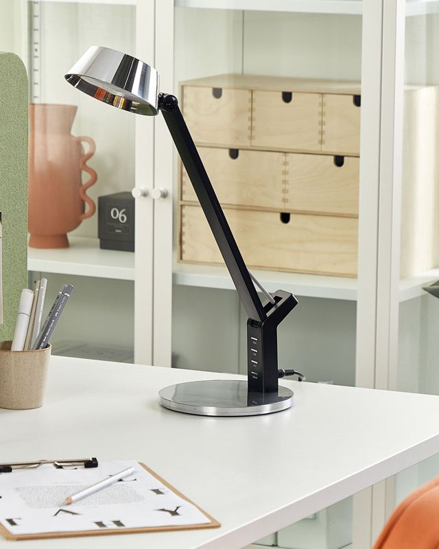 Lampka biurowa Chamaeleon Srebrny 1szt.