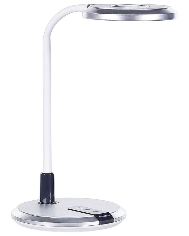 Lampka biurowa Columba Biało-srebrny 1szt.