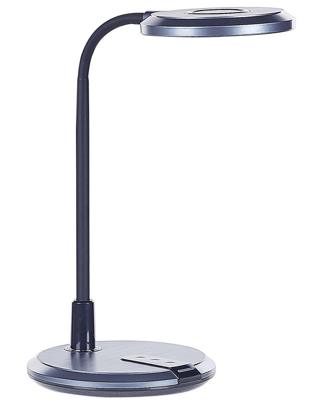 Lampka biurowa Columba Czarno-srebrny 1 szt.