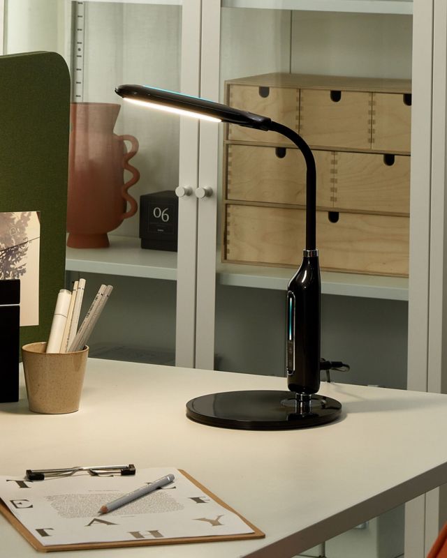 Lampka biurowa Cygnus Czarny 1 szt.