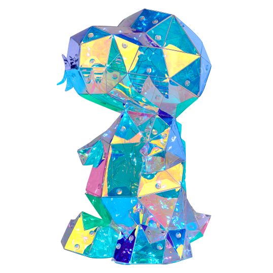 Lampka dekoracyjna LED Lemisie Dino, 30 cm, zasilanie USB lub bateryjne, pakowana w pudełko prezentowe, 1 szt.