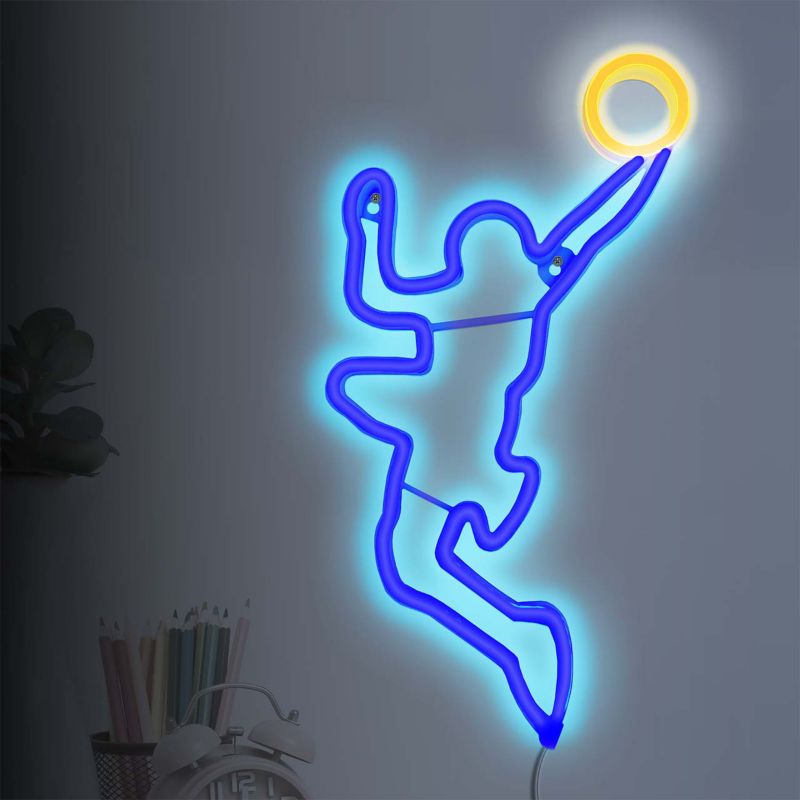 Lampka dekoracyjna LED NEON B-PLAYER Sanico Goldlux USB A zasilanie bateryjne IP20 - 1 szt.